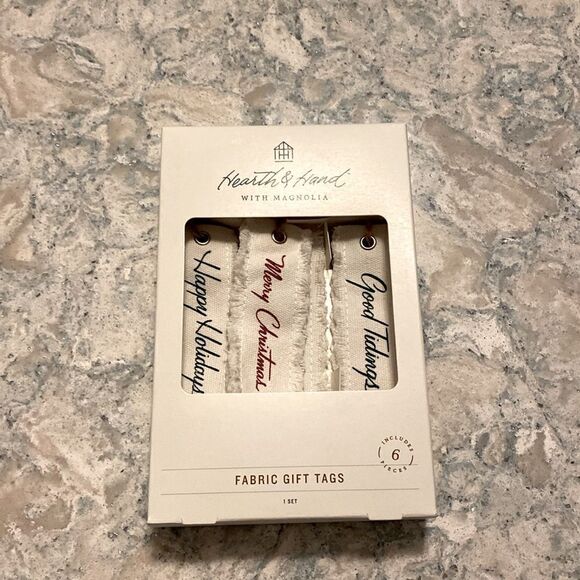 Hearth & Hand Fabric Gift Tags - Picture 1 of 7